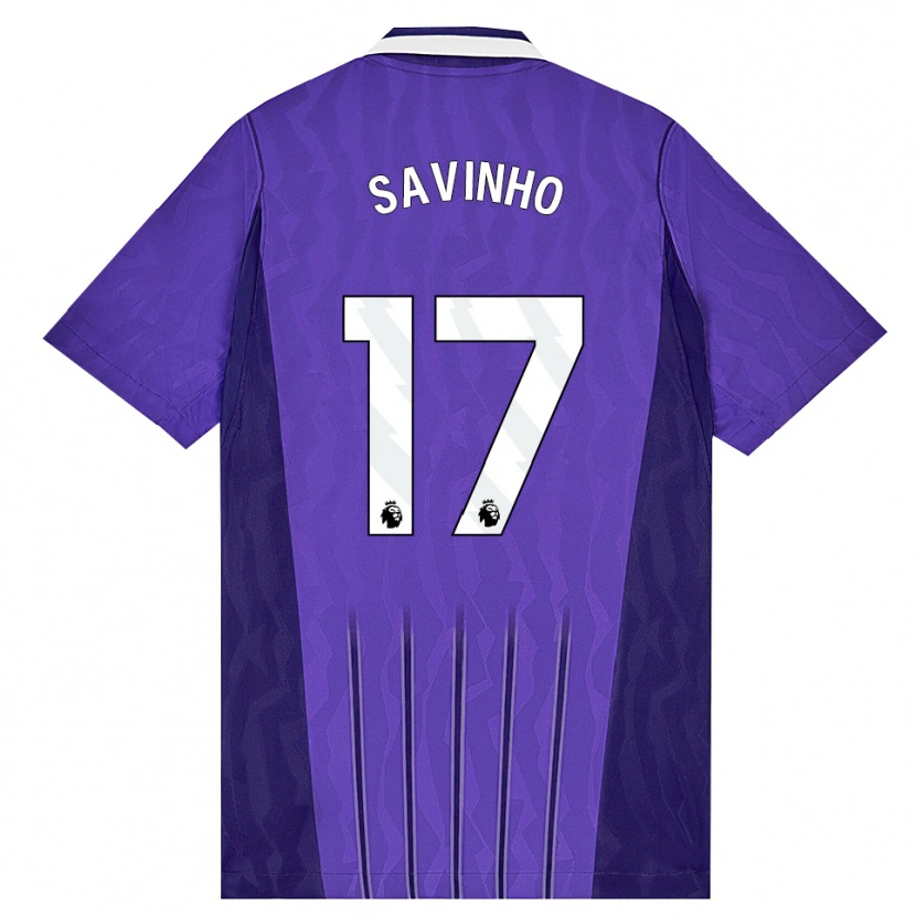 Danxen Damen Sávio Moreira De Oliveira #17 Violett Weiß Ausweichtrikot Trikot 2026/27 T-Shirt Schweiz