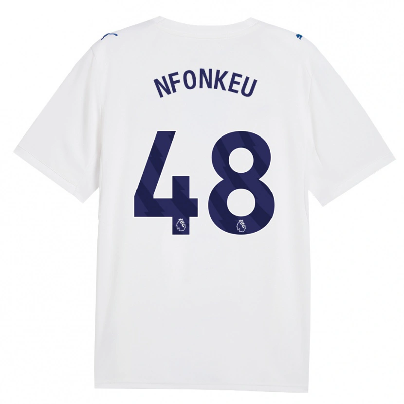 Danxen Damen Brooklyn Nfonkeu #48 Marineweiß Ausweichtrikot Trikot 2026/27 T-Shirt Schweiz