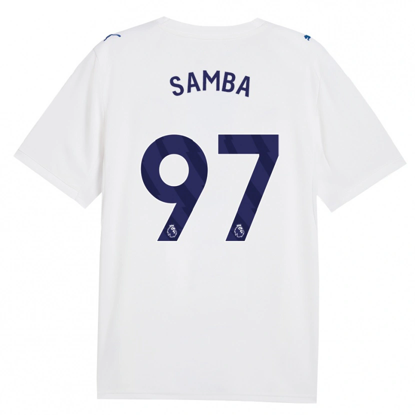 Danxen Damen Tyrone Samba #97 Marineweiß Ausweichtrikot Trikot 2026/27 T-Shirt Schweiz