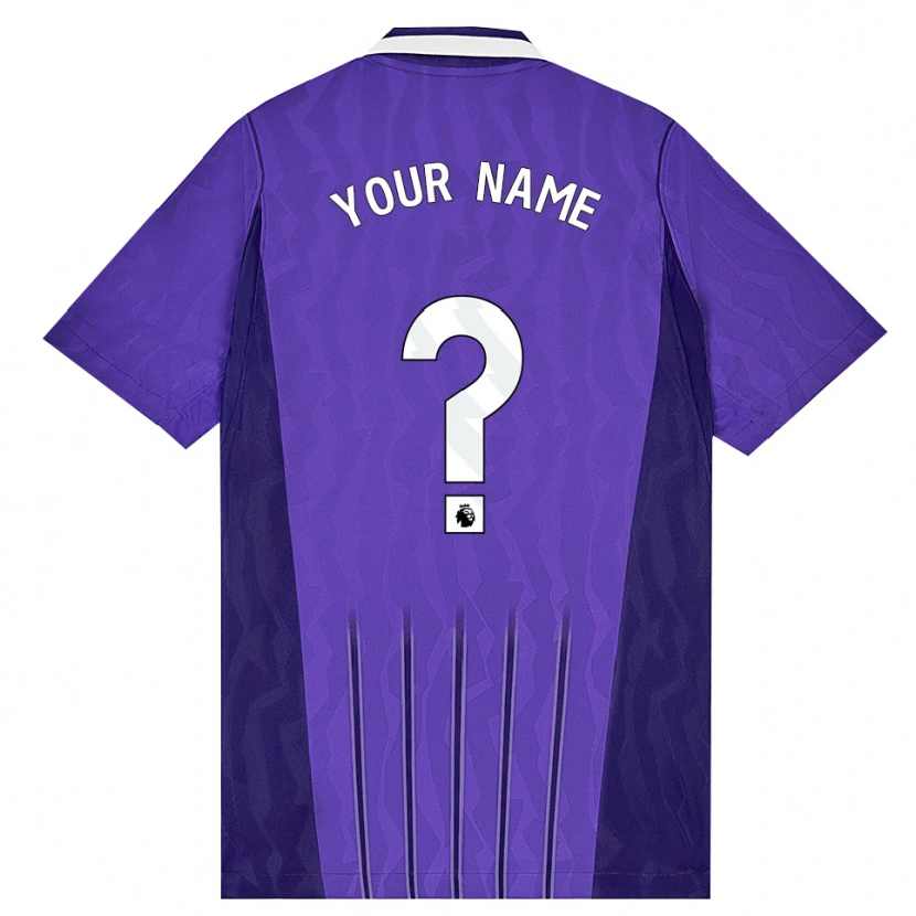 Danxen Damen Ihren Namen #0 Violett Weiß Ausweichtrikot Trikot 2026/27 T-Shirt Schweiz