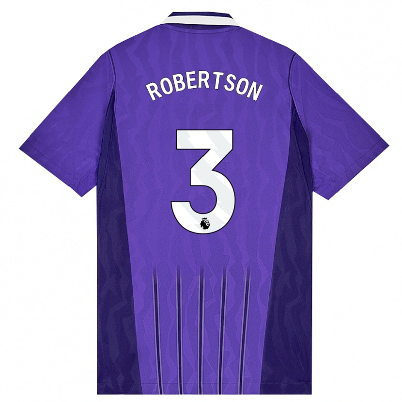 Danxen Damen Andrew Robertson #3 Violett Weiß Ausweichtrikot Trikot 2026/27 T-Shirt Schweiz