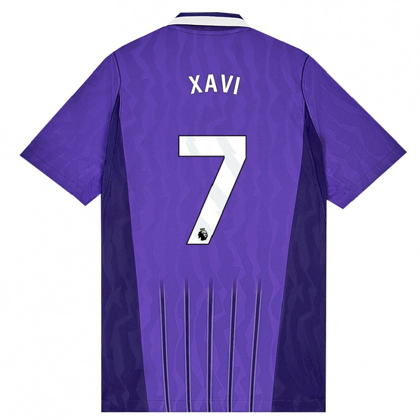 Danxen Damen Xavi Simons #7 Violett Weiß Ausweichtrikot Trikot 2026/27 T-Shirt Schweiz