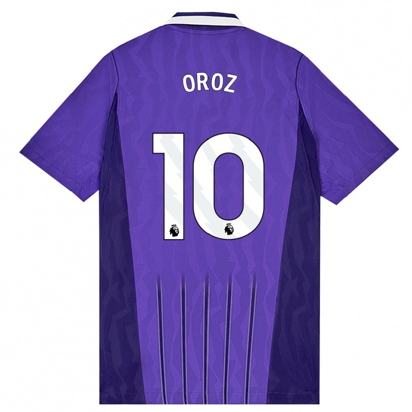 Danxen Damen Maite Oroz #10 Violett Weiß Ausweichtrikot Trikot 2026/27 T-Shirt Schweiz