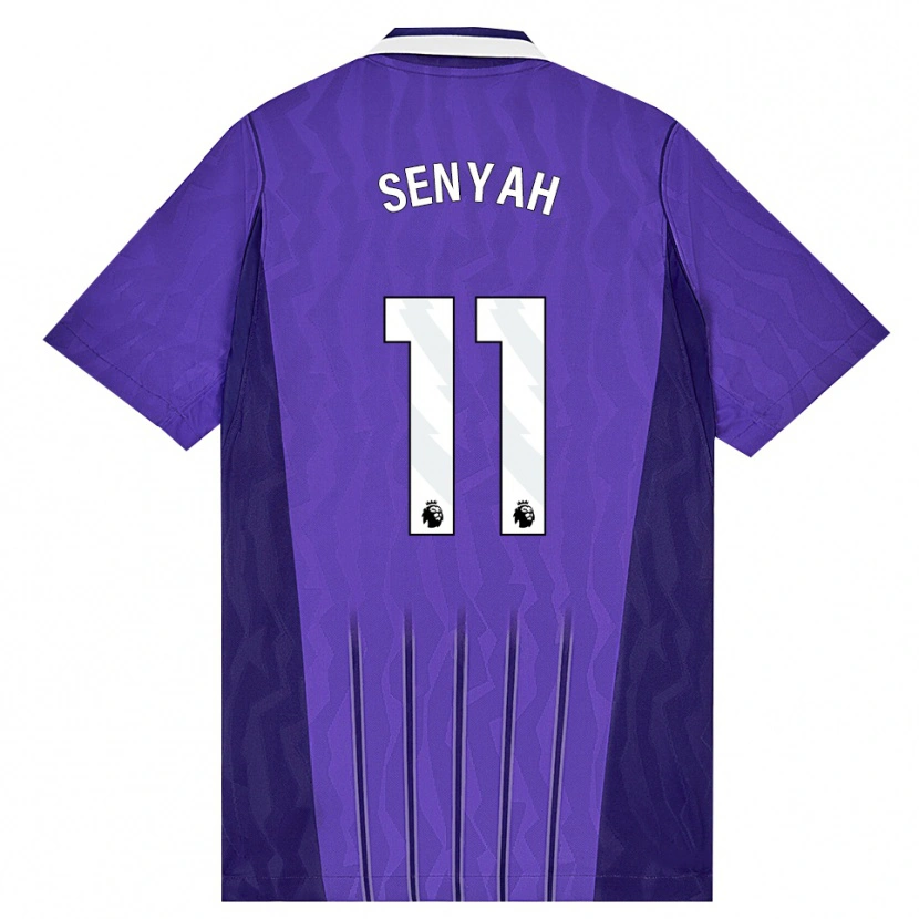 Danxen Damen Kwasi Senyah #11 Violett Weiß Ausweichtrikot Trikot 2026/27 T-Shirt Schweiz