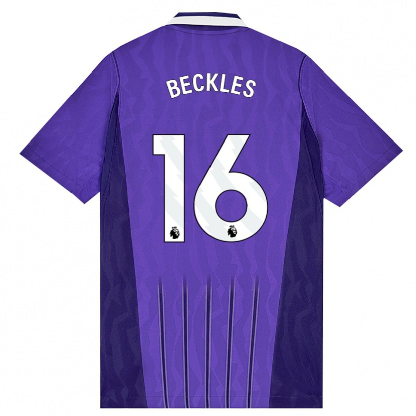 Danxen Damen Zion Beckles #16 Violett Weiß Ausweichtrikot Trikot 2026/27 T-Shirt Schweiz