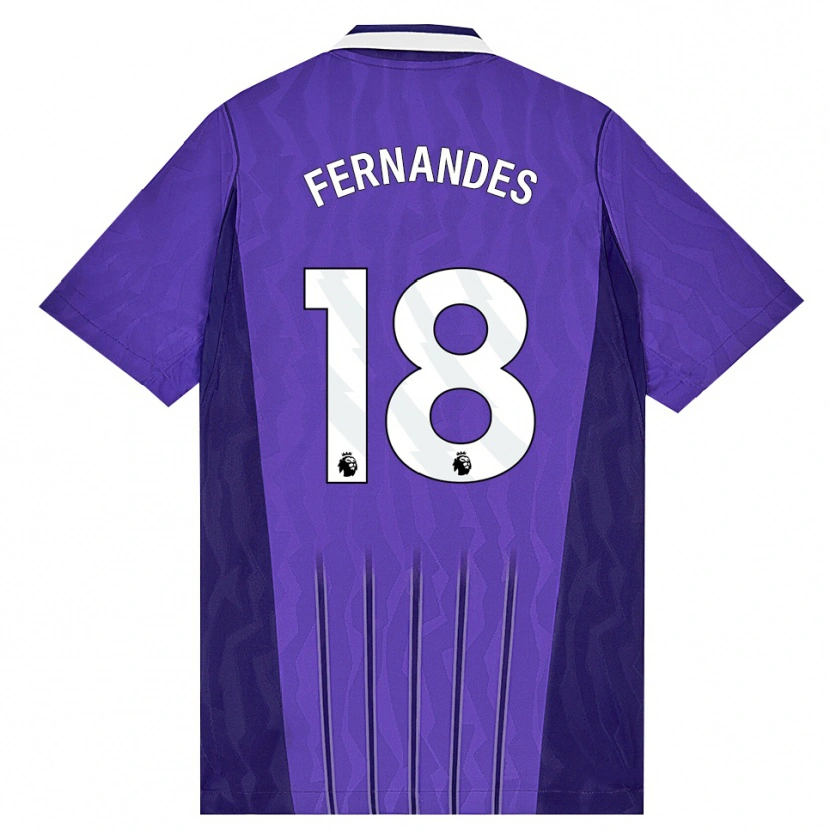 Danxen Damen Mateus Fernandes #18 Violett Weiß Ausweichtrikot Trikot 2026/27 T-Shirt Schweiz