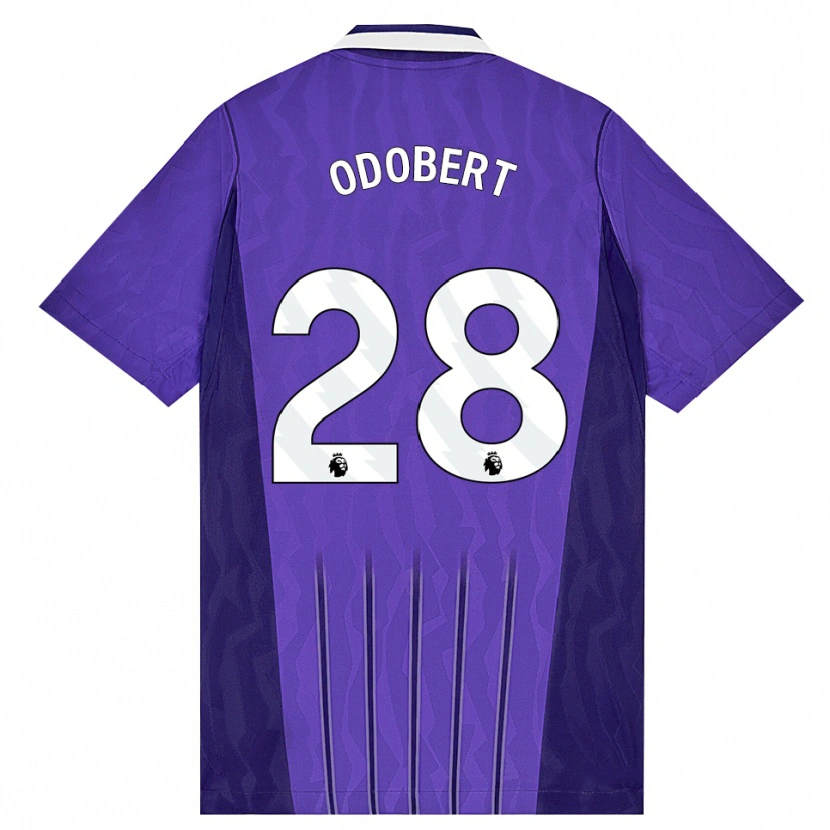 Danxen Damen Wilson Odobert #28 Violett Weiß Ausweichtrikot Trikot 2026/27 T-Shirt Schweiz