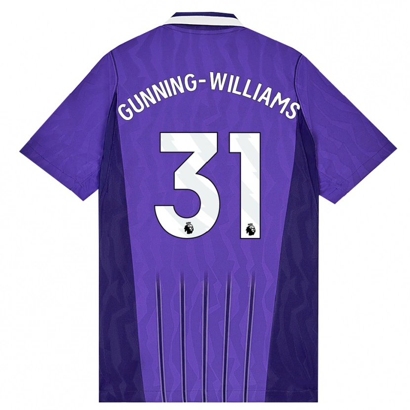 Danxen Damen Lenna Gunning-Williams #31 Violett Weiß Ausweichtrikot Trikot 2026/27 T-Shirt Schweiz