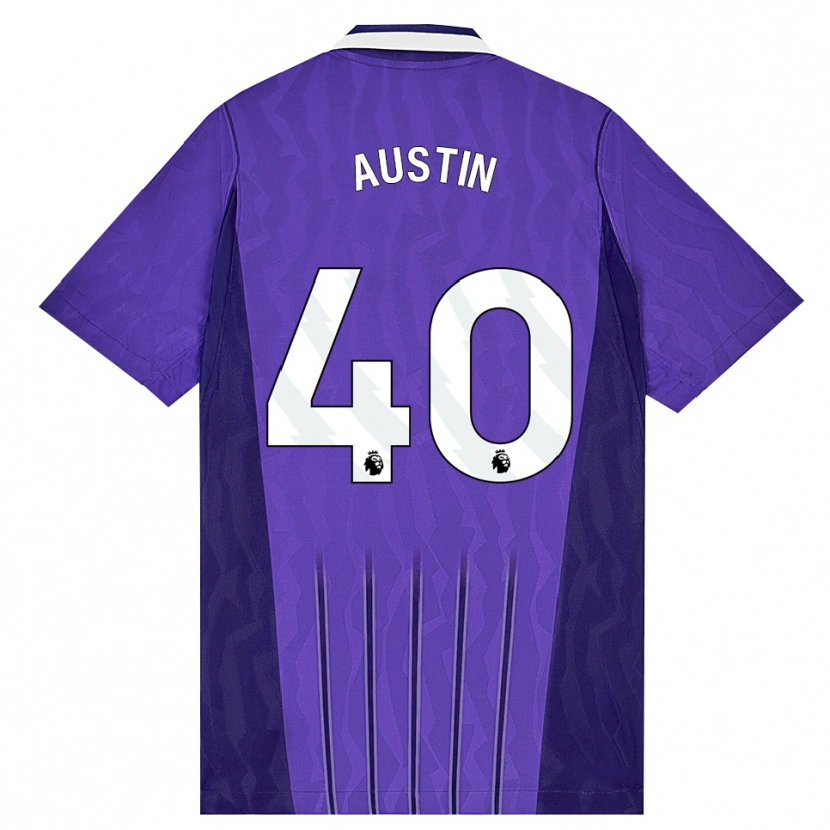 Danxen Damen Brandon Austin #40 Violett Weiß Ausweichtrikot Trikot 2026/27 T-Shirt Schweiz