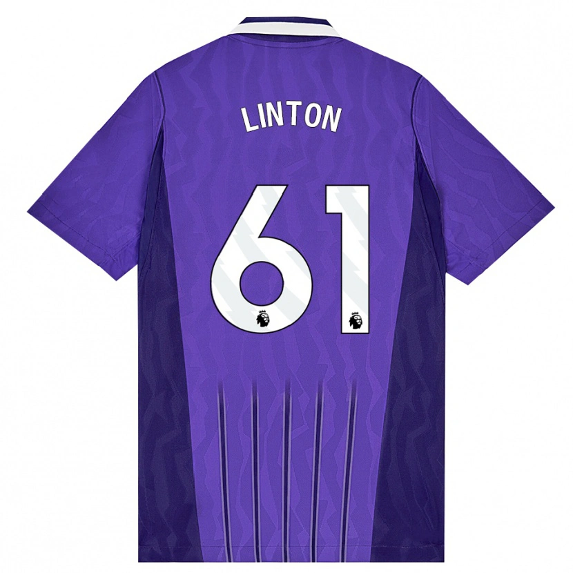 Danxen Damen Jahziah Linton #61 Violett Weiß Ausweichtrikot Trikot 2026/27 T-Shirt Schweiz