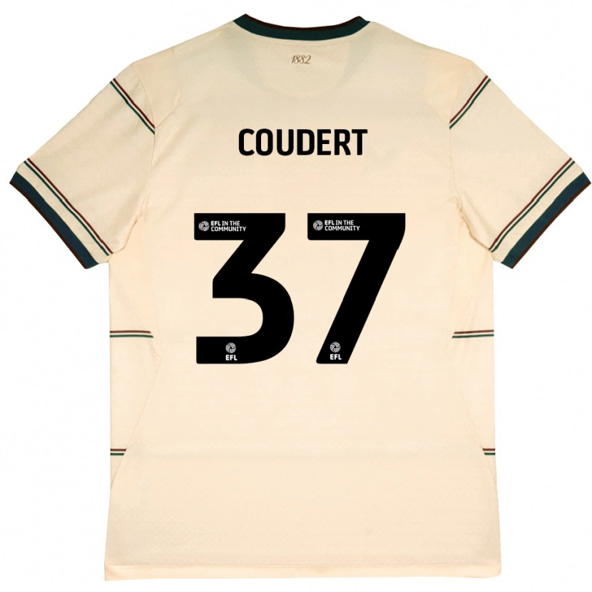 Danxen Damen Grégoire Coudert #37 Beige Burgund Auswärtstrikot Trikot 2026/27 T-Shirt Schweiz