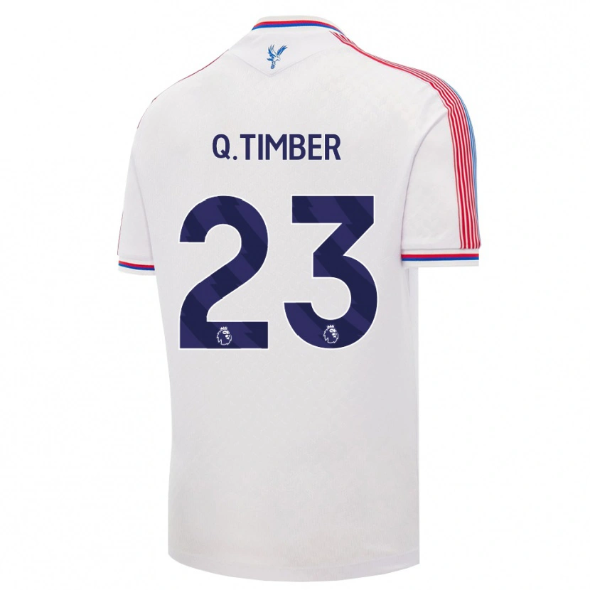 Danxen Damen Quinten Timber #23 Weiß Rot Blau Heimtrikot Trikot 2026/27 T-Shirt Schweiz