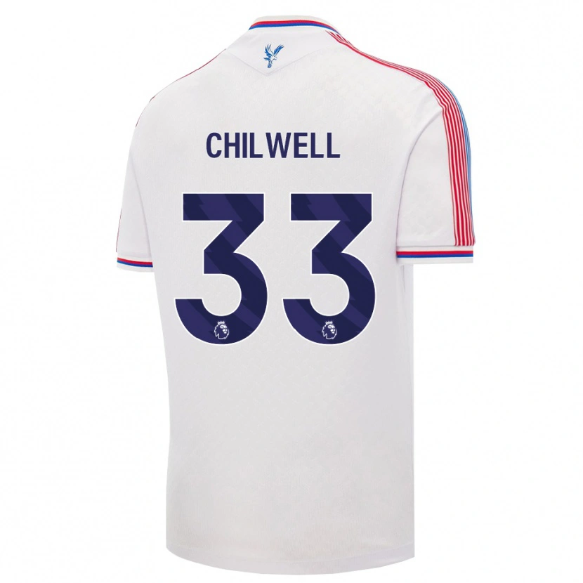 Danxen Damen Ben Chilwell #33 Weiß Rot Blau Heimtrikot Trikot 2026/27 T-Shirt Schweiz