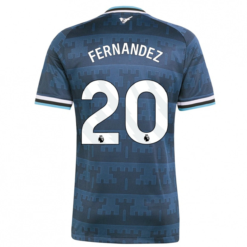 Danxen Damen Matias Fernandez-Pardo #20 Gelb Schwarz Blau Auswärtstrikot Trikot 2026/27 T-Shirt Schweiz