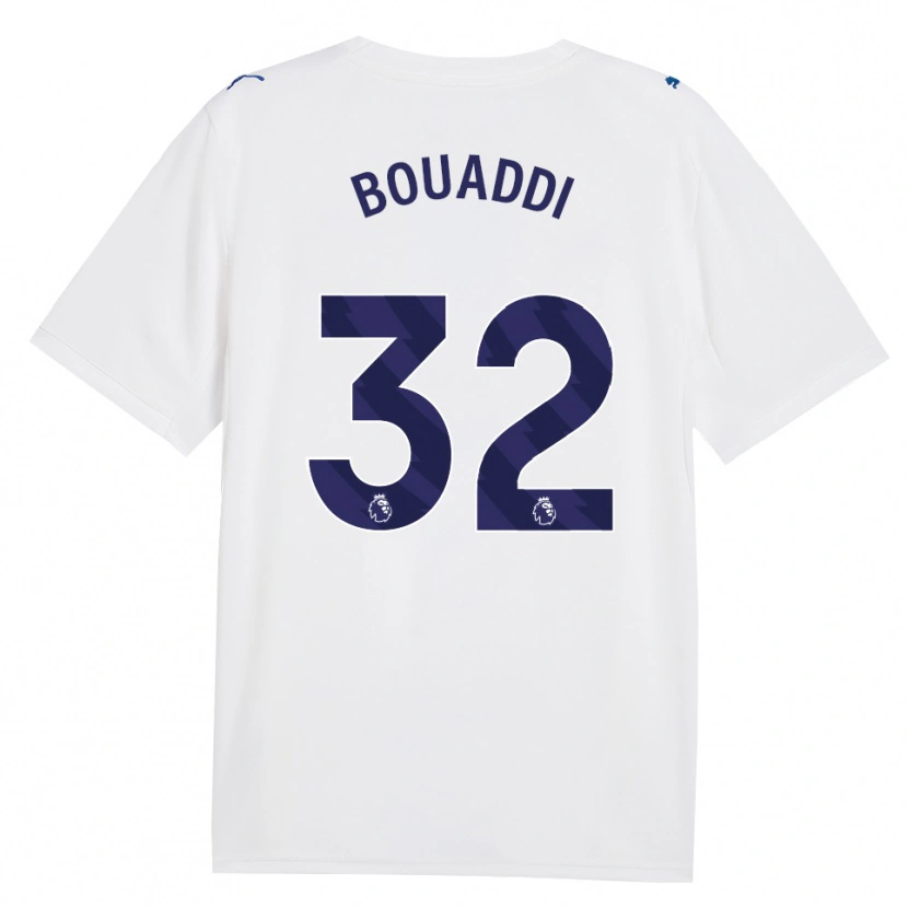 Danxen Damen Ayyoub Bouaddi #32 Marineweiß Ausweichtrikot Trikot 2026/27 T-Shirt Schweiz