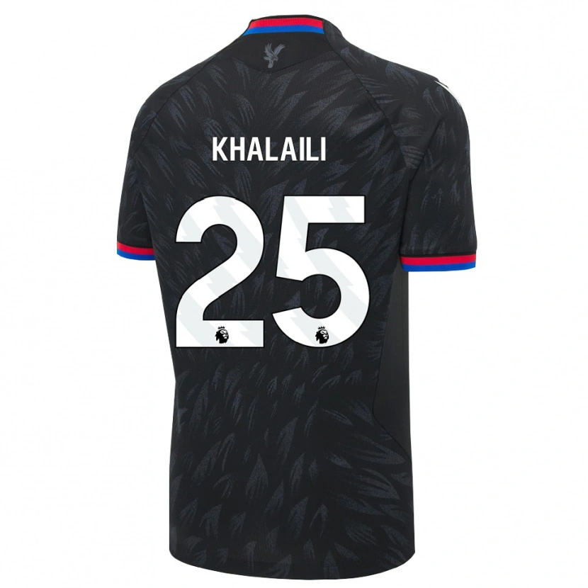 Danxen Damen Anan Khalaili #25 Schwarz Blau Rot Auswärtstrikot Trikot 2026/27 T-Shirt Schweiz