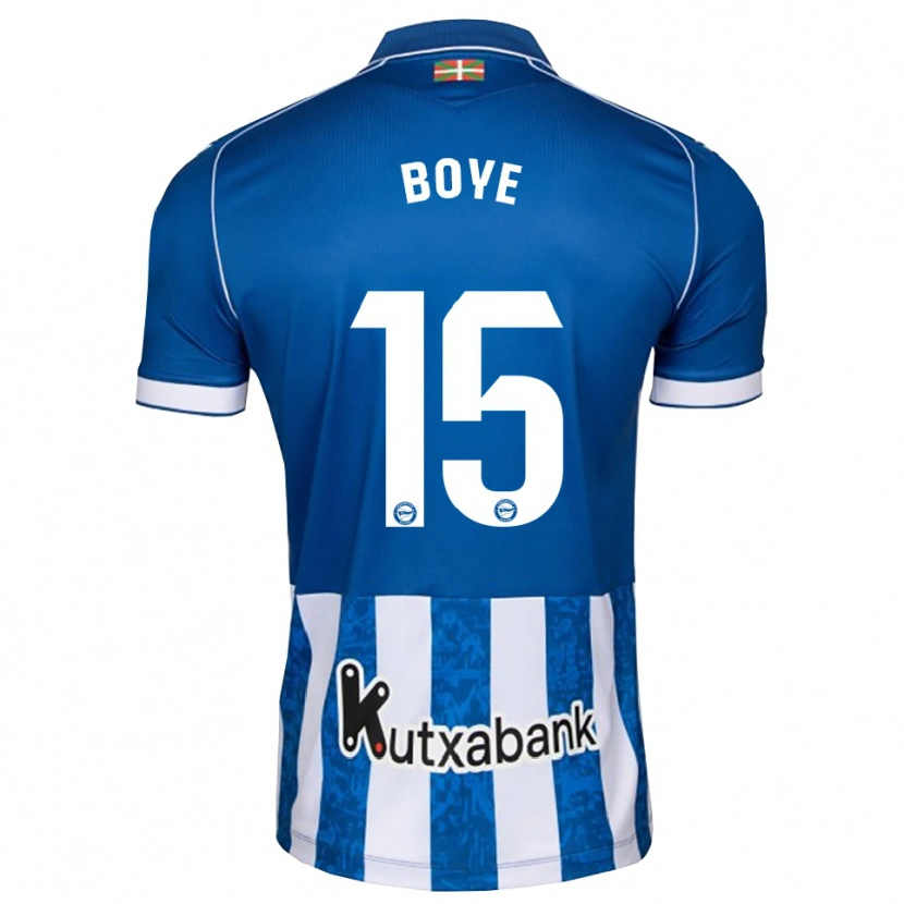 Danxen Kinder Lucas Boyé #15 Blau Weiß Schwarz Heimtrikot Trikot 2026/27 T-Shirt Schweiz