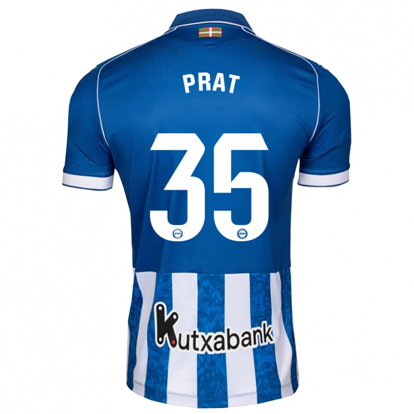 Danxen Kinder Jaric Prat #35 Blau Weiß Schwarz Heimtrikot Trikot 2026/27 T-Shirt Schweiz