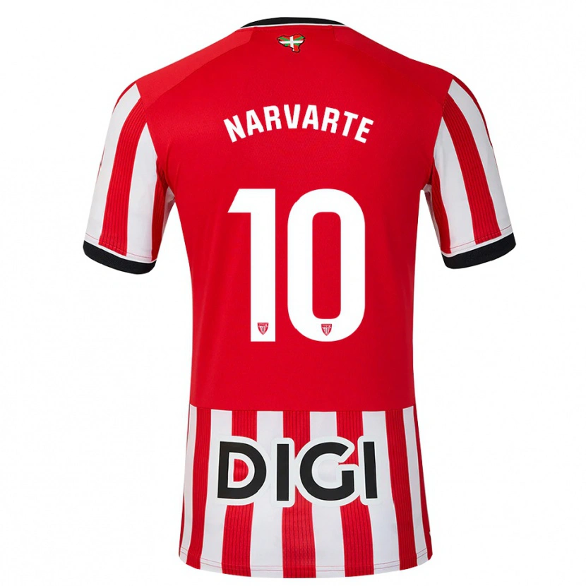 Danxen Kinder Danel Narvarte #10 Rot Schwarz Weiß Heimtrikot Trikot 2026/27 T-Shirt Schweiz