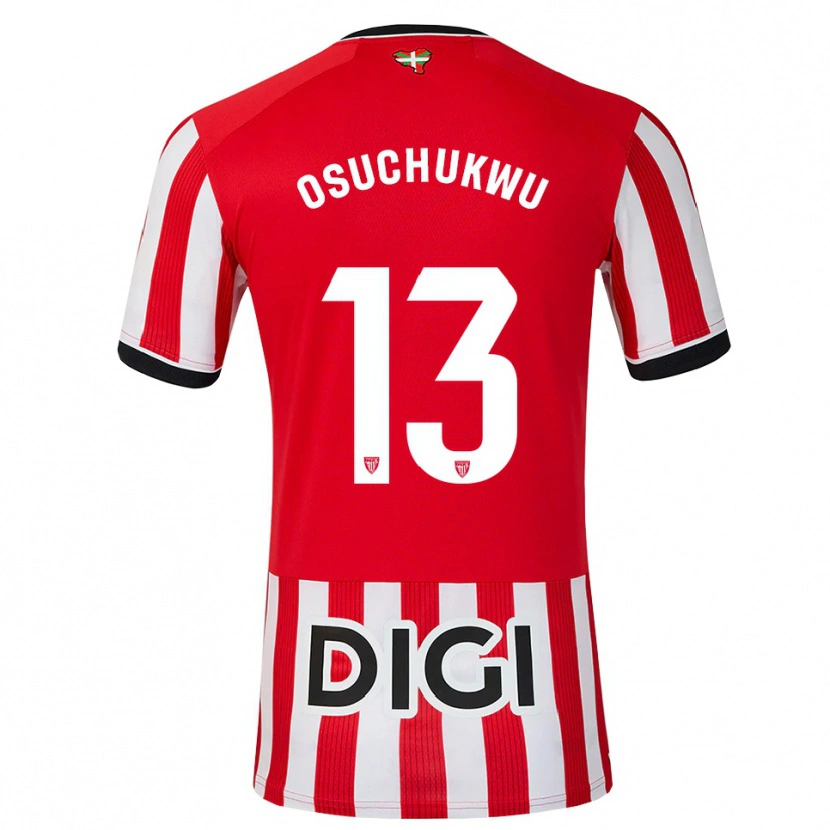 Danxen Kinder Darlington Osuchukwu #13 Rot Schwarz Weiß Heimtrikot Trikot 2026/27 T-Shirt Schweiz