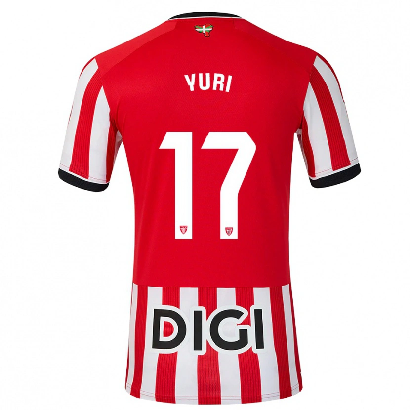 Danxen Kinder Yuri Berchiche #17 Rot Schwarz Weiß Heimtrikot Trikot 2026/27 T-Shirt Schweiz