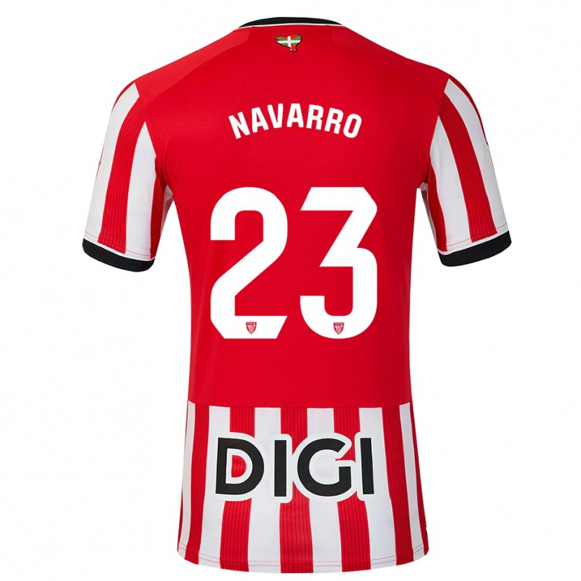 Danxen Kinder Robert Navarro #23 Rot Schwarz Weiß Heimtrikot Trikot 2026/27 T-Shirt Schweiz