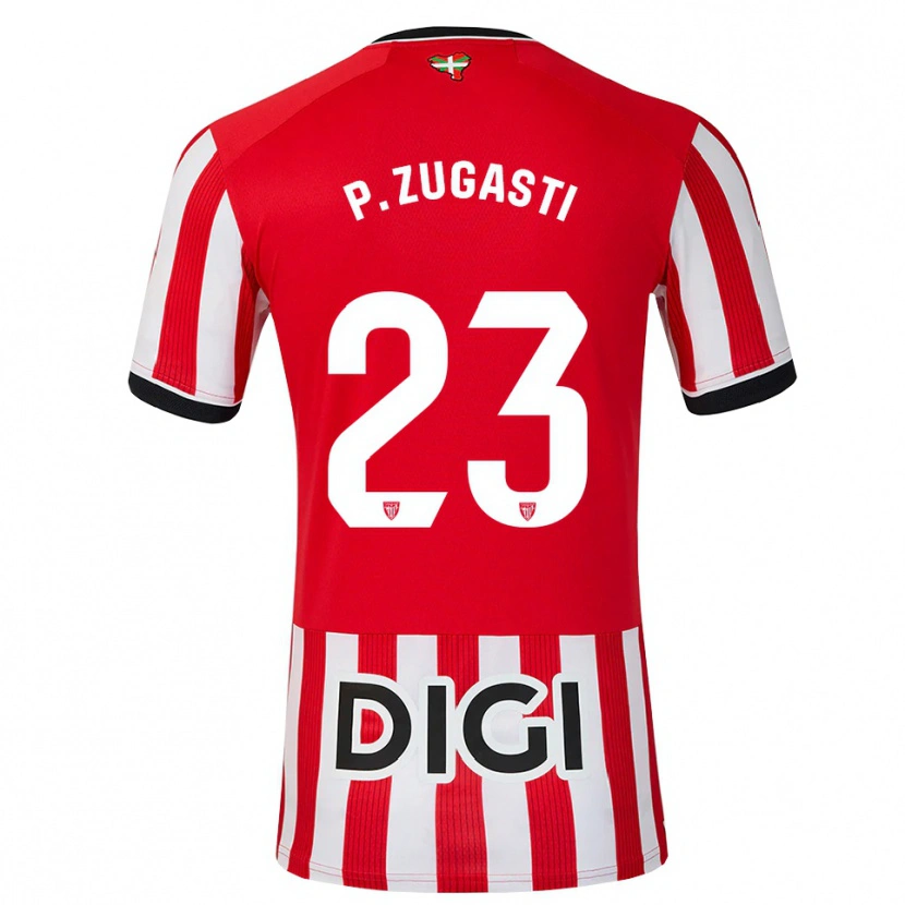 Danxen Kinder Patricia Zugasti Osés #23 Rot Schwarz Weiß Heimtrikot Trikot 2026/27 T-Shirt Schweiz