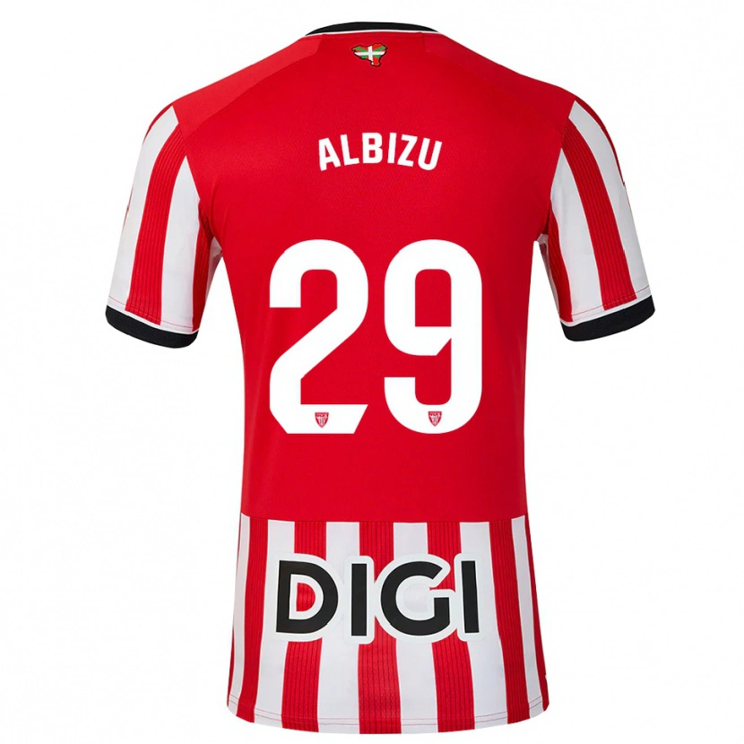 Danxen Kinder Alain Albizu #29 Rot Schwarz Weiß Heimtrikot Trikot 2026/27 T-Shirt Schweiz