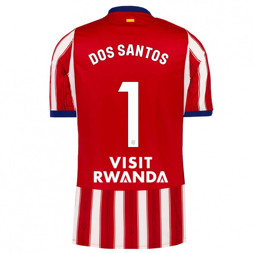Danxen Kinder Alex Dos Santos #1 Königsblau Rot Weiß Heimtrikot Trikot 2026/27 T-Shirt Schweiz
