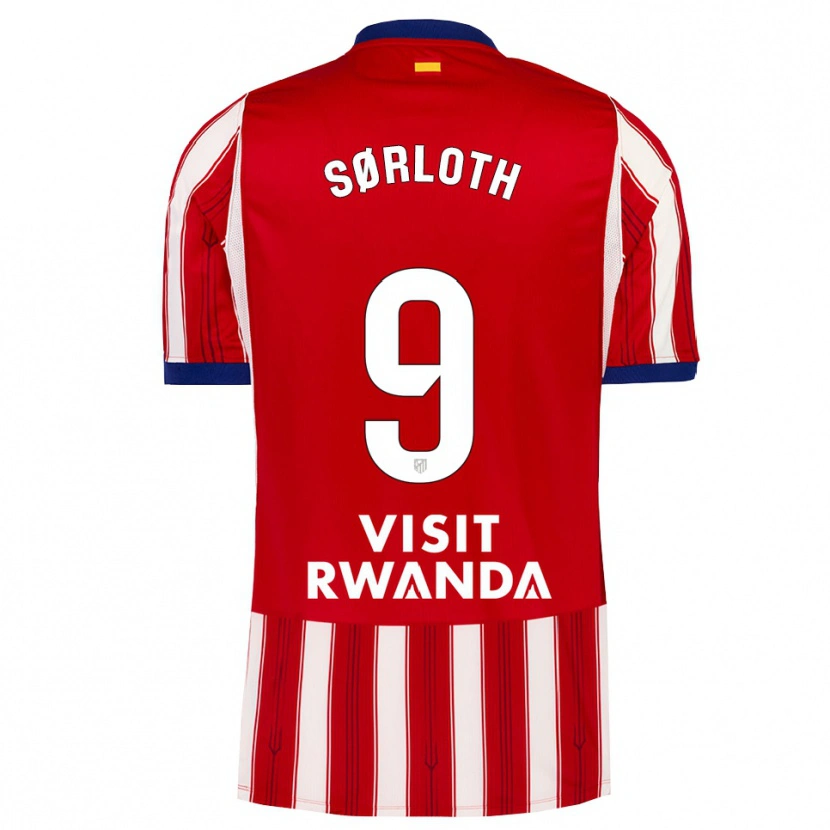 Danxen Kinder Alexander Sørloth #9 Königsblau Rot Weiß Heimtrikot Trikot 2026/27 T-Shirt Schweiz