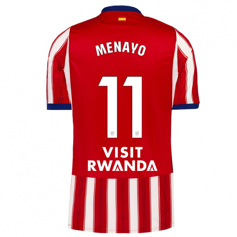 Danxen Kinder Carmen Menayo #11 Königsblau Rot Weiß Heimtrikot Trikot 2026/27 T-Shirt Schweiz