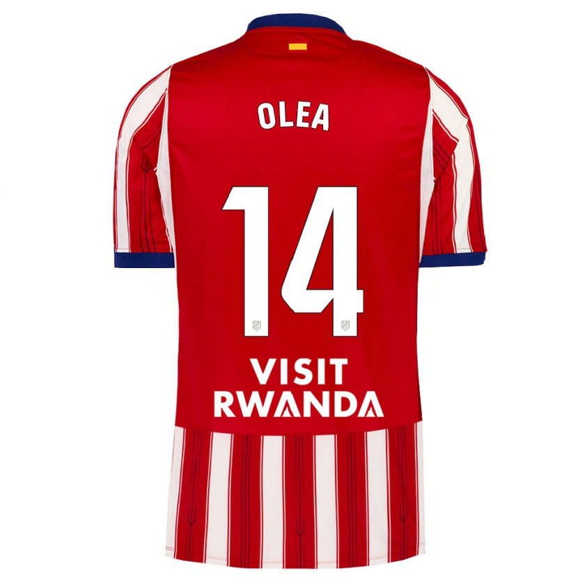 Danxen Kinder Rubén Olea #14 Königsblau Rot Weiß Heimtrikot Trikot 2026/27 T-Shirt Schweiz