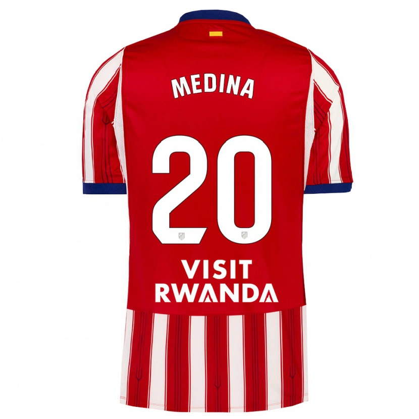 Danxen Kinder Andrea Medina #20 Königsblau Rot Weiß Heimtrikot Trikot 2026/27 T-Shirt Schweiz
