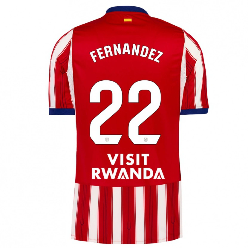 Danxen Kinder David Fernández #22 Königsblau Rot Weiß Heimtrikot Trikot 2026/27 T-Shirt Schweiz