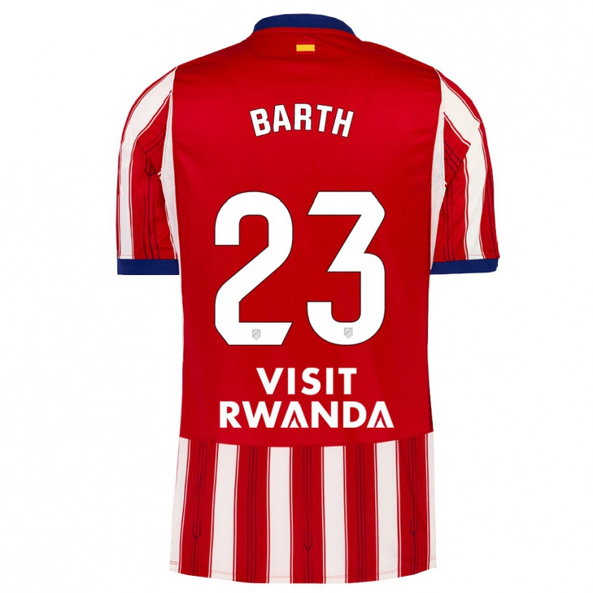 Danxen Kinder Merle Barth #23 Königsblau Rot Weiß Heimtrikot Trikot 2026/27 T-Shirt Schweiz