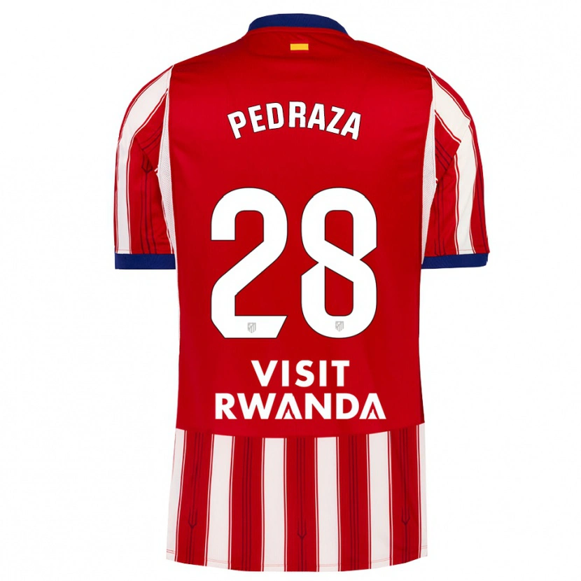 Danxen Kinder Alfredo Pedraza #28 Königsblau Rot Weiß Heimtrikot Trikot 2026/27 T-Shirt Schweiz