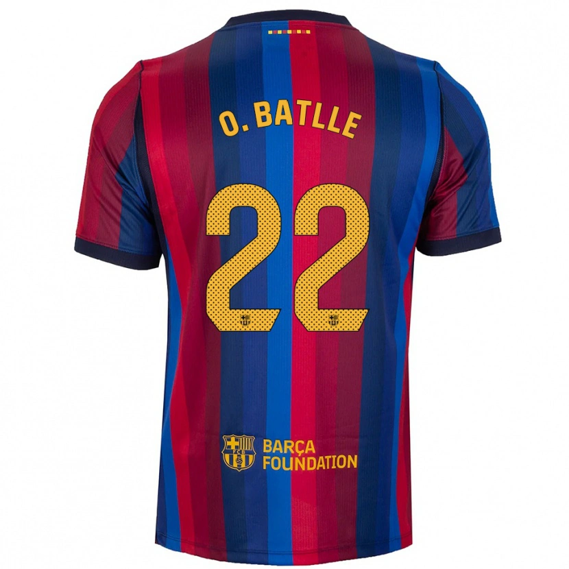Danxen Kinder Ona Batlle #22 Königsblau Rot Gelb Heimtrikot Trikot 2026/27 T-Shirt Schweiz