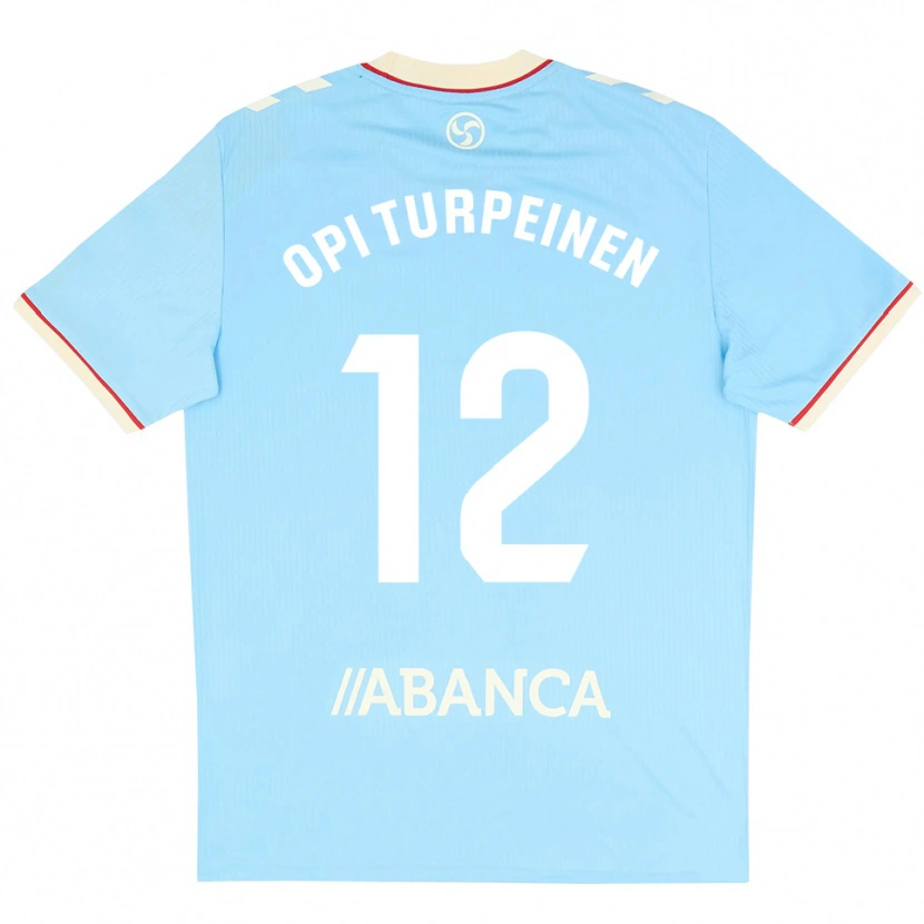 Danxen Kinder Aslak Opi Turpeinen #12 Himmelblau Weiß Rot Heimtrikot Trikot 2026/27 T-Shirt Schweiz