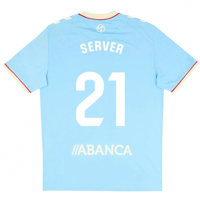 Danxen Kinder Izan Server #21 Himmelblau Weiß Rot Heimtrikot Trikot 2026/27 T-Shirt Schweiz