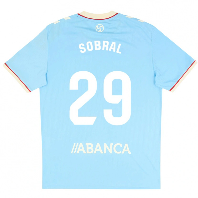 Danxen Kinder Mateo Sobral #29 Himmelblau Weiß Rot Heimtrikot Trikot 2026/27 T-Shirt Schweiz