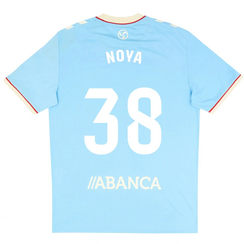 Danxen Kinder Dani Noya #38 Himmelblau Weiß Rot Heimtrikot Trikot 2026/27 T-Shirt Schweiz
