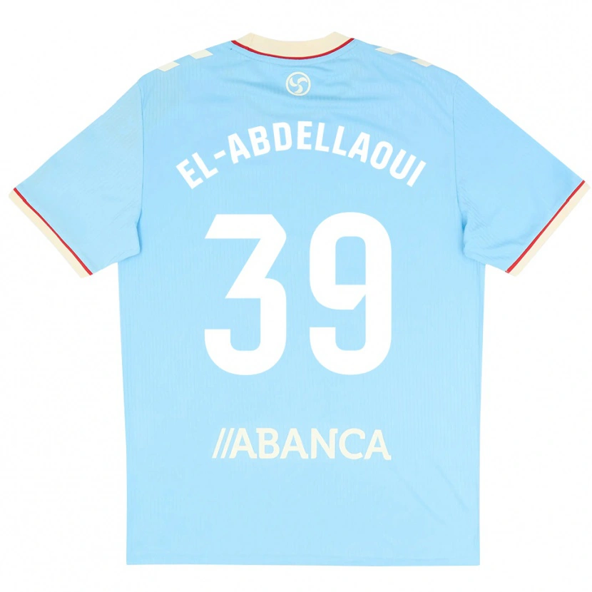 Danxen Kinder Jones El-Abdellaoui #39 Himmelblau Weiß Rot Heimtrikot Trikot 2026/27 T-Shirt Schweiz
