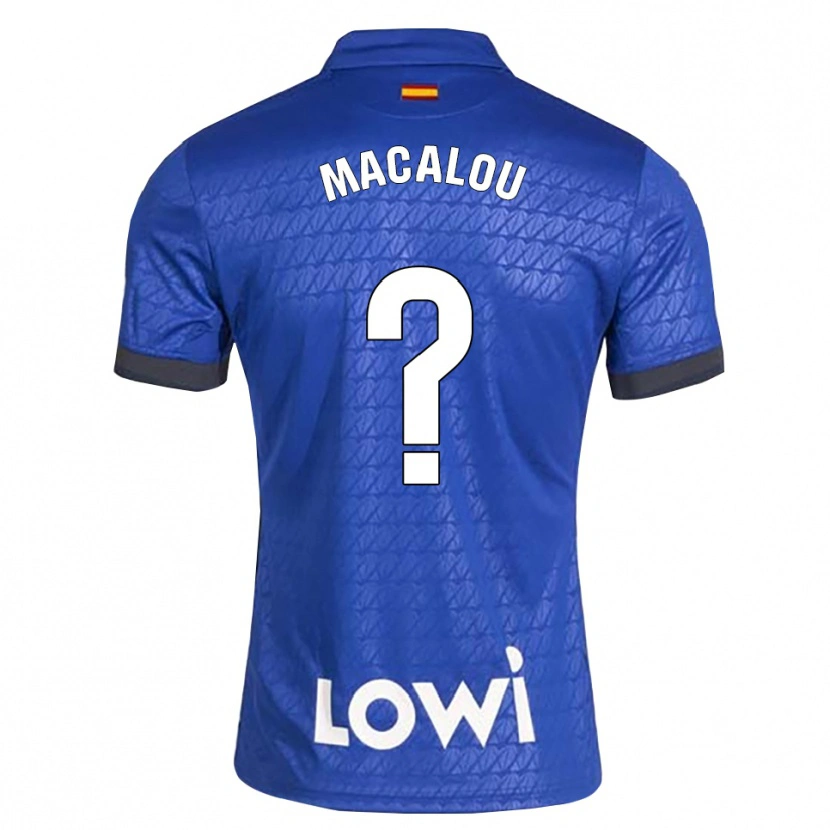 Danxen Kinder Mady Macalou #0 Blau Weiß Schwarz Heimtrikot Trikot 2026/27 T-Shirt Schweiz