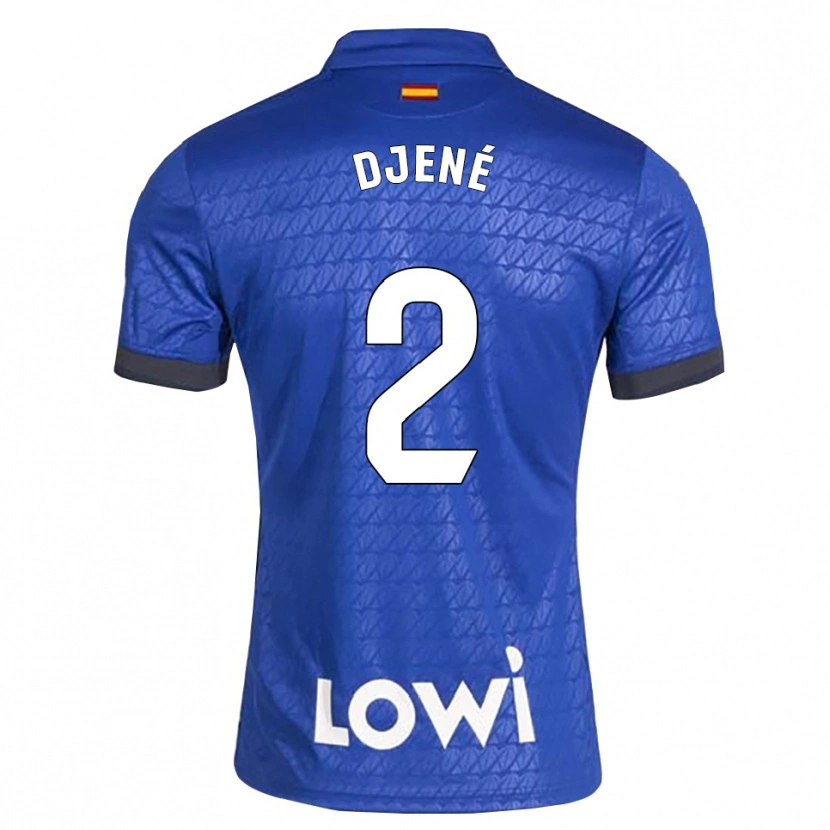 Danxen Kinder Dakonam Djené #2 Blau Weiß Schwarz Heimtrikot Trikot 2026/27 T-Shirt Schweiz