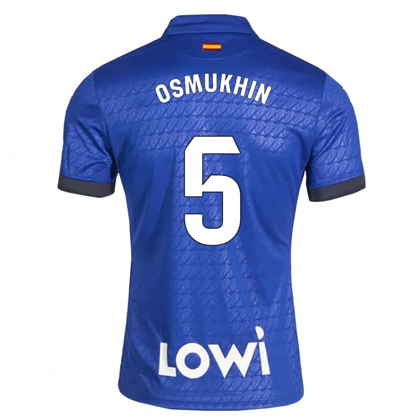 Danxen Kinder Zakhar Osmukhin #5 Blau Weiß Schwarz Heimtrikot Trikot 2026/27 T-Shirt Schweiz