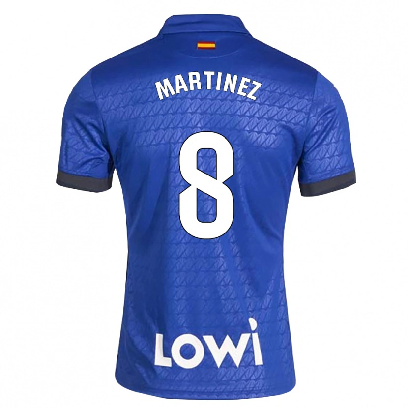 Danxen Kinder Jesús Martínez #8 Blau Weiß Schwarz Heimtrikot Trikot 2026/27 T-Shirt Schweiz