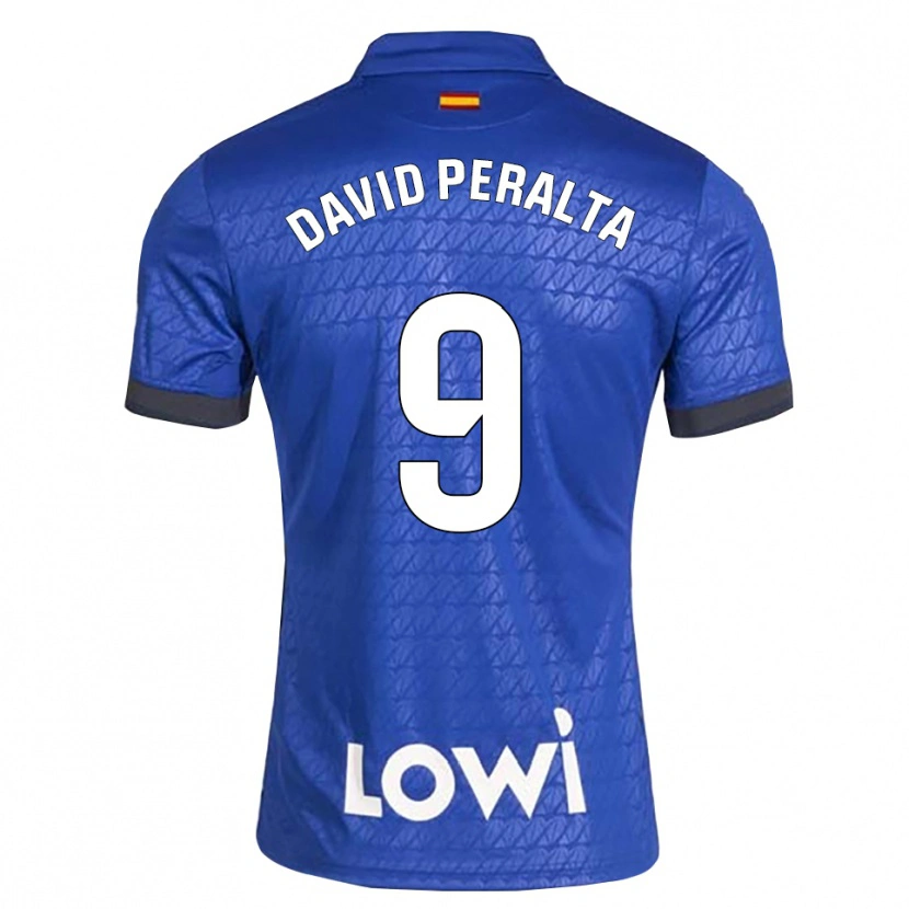 Danxen Kinder Juan David Peralta #9 Blau Weiß Schwarz Heimtrikot Trikot 2026/27 T-Shirt Schweiz