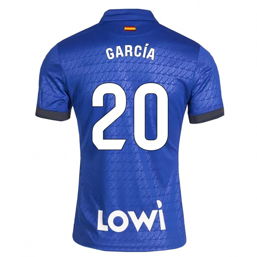 Danxen Kinder Álex García #20 Blau Weiß Schwarz Heimtrikot Trikot 2026/27 T-Shirt Schweiz