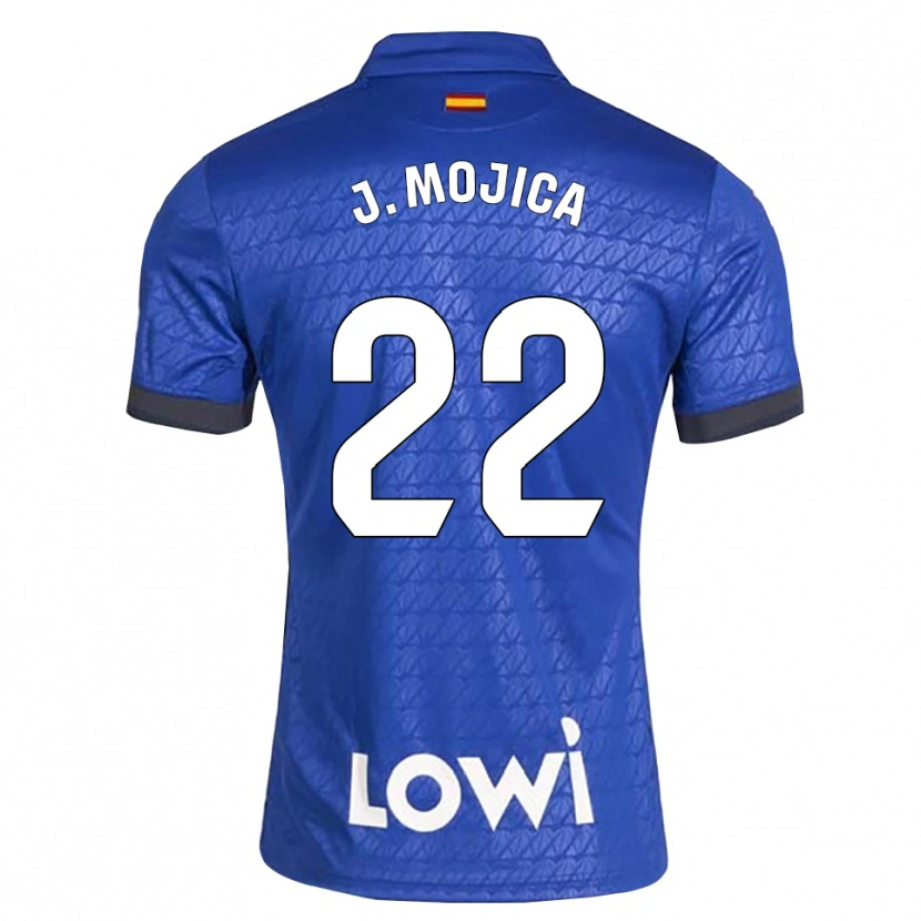 Danxen Kinder Johan Mojica #22 Blau Weiß Schwarz Heimtrikot Trikot 2026/27 T-Shirt Schweiz