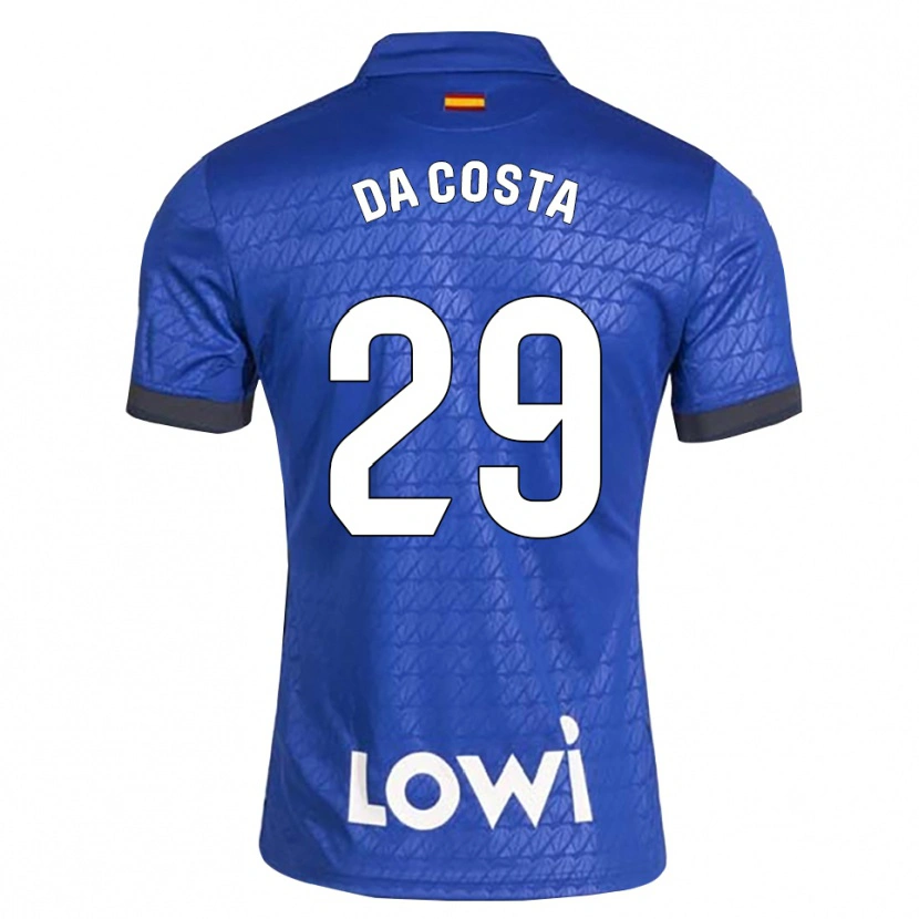 Danxen Kinder Coba Da Costa #29 Blau Weiß Schwarz Heimtrikot Trikot 2026/27 T-Shirt Schweiz